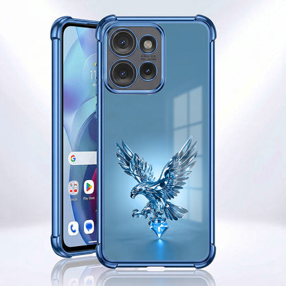 Motorola Edge 50 Neo 5G Blue Eagle Airbags Printed Back Case