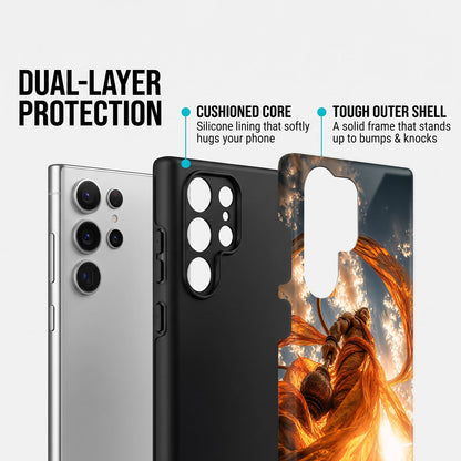 Samsung Galaxy S25 Ultra 5G Divine Hanuman Protective Case