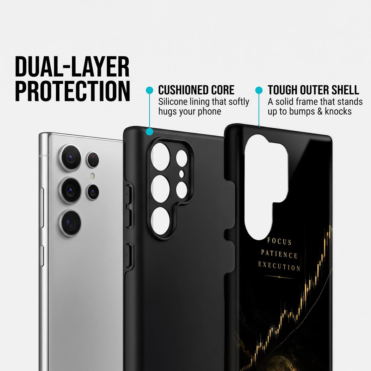 Samsung Galaxy S25 Ultra 5G Focus Protective Case
