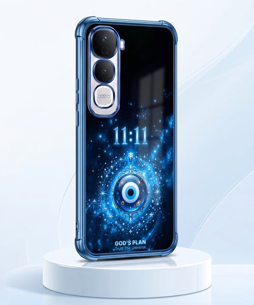 Vivo Y400 Pro 5G Premium God’s Plan Evil Eye Airbags Printed Back Case