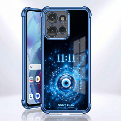 Motorola Edge 50 5G Premium God’s Plan Evil Eye Airbags Printed Back Case