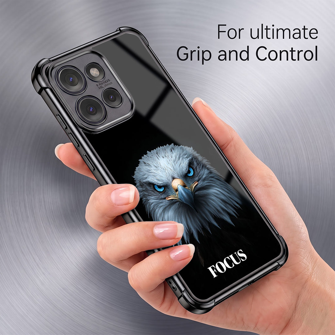 Motorola Edge 50 5G Premium Eagle Focus Airbags Printed Back Case