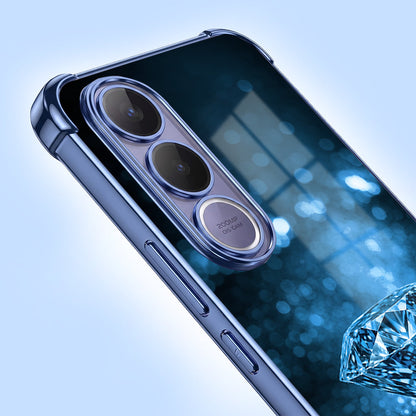 Vivo V70 FE 5G Blue Diamond Airbags Printed Back Case