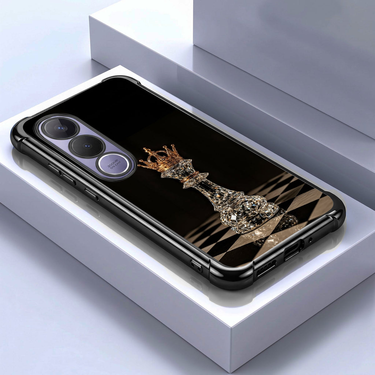 Vivo V70 FE 5G Chess King Airbags Printed Back Case