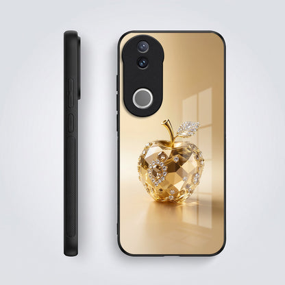 Vivo V50 5G Golden Apple Acrylic Glass Back Case