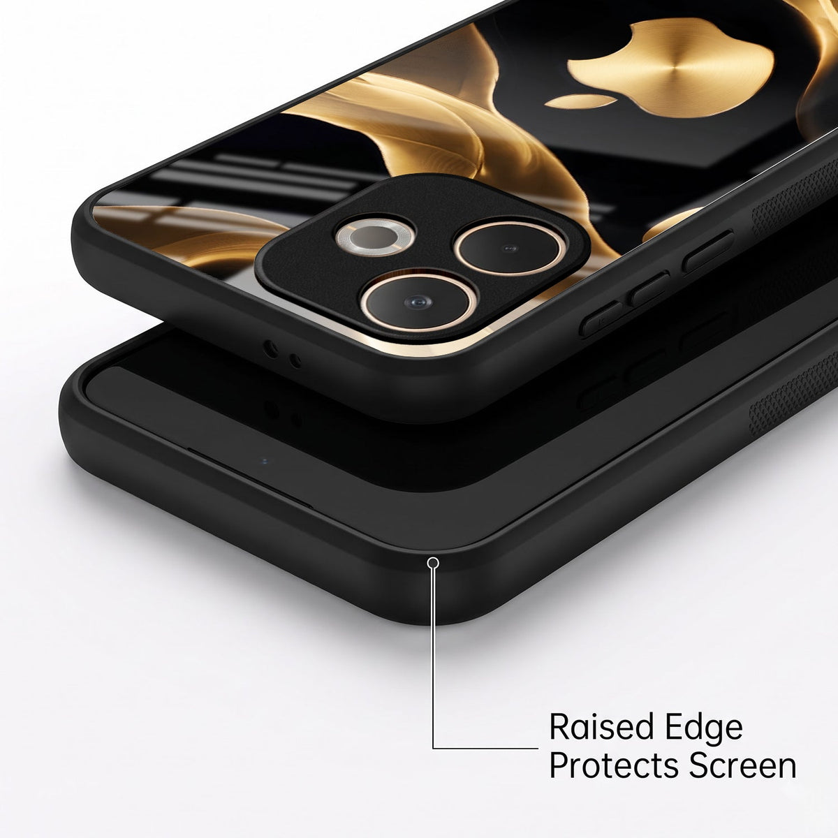 Oppo A5 Pro 5G Luxury Wave Acrylic Glass Back Case