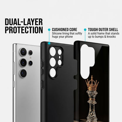 Samsung Galaxy S25 Ultra 5G Royal Chess King Proective Case