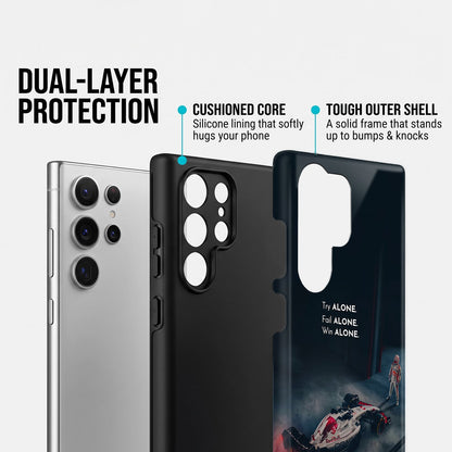 Samsung Galaxy S25 Ultra 5G Win Alone F1 Racing Protective Case