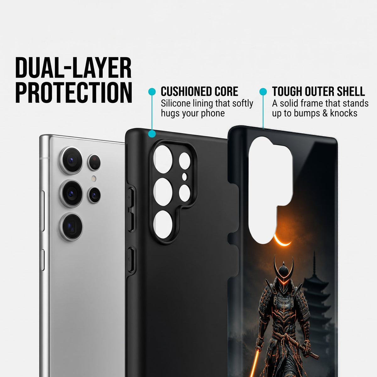 Samsung Galaxy S25 Ultra 5G Samurai Warrior Protective Case