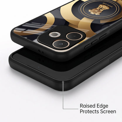 Oppo A5 Pro 5G Royal Emblem Acrylic Glass Back Case