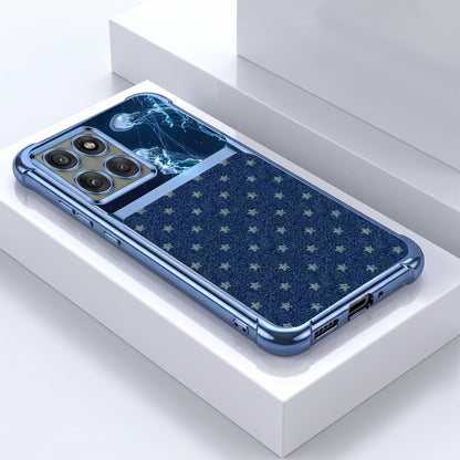 Motorola Edge 60 Pro 5G Galaxy Stars Dual-Tone Transparent Airbags Case
