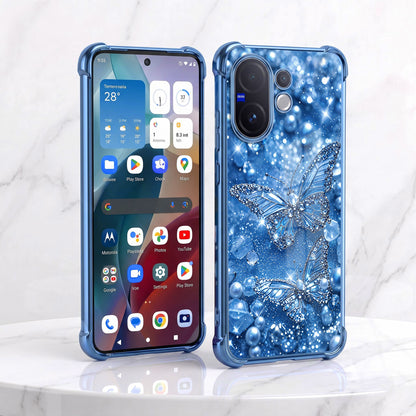 Vivo V60 5G Butterfly Airbags Printed Back Case
