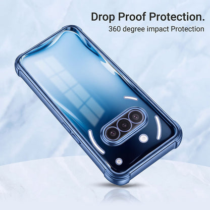 Nothing Phone 3a 5G Premium Crystal Blue Airbags Printed Back Case
