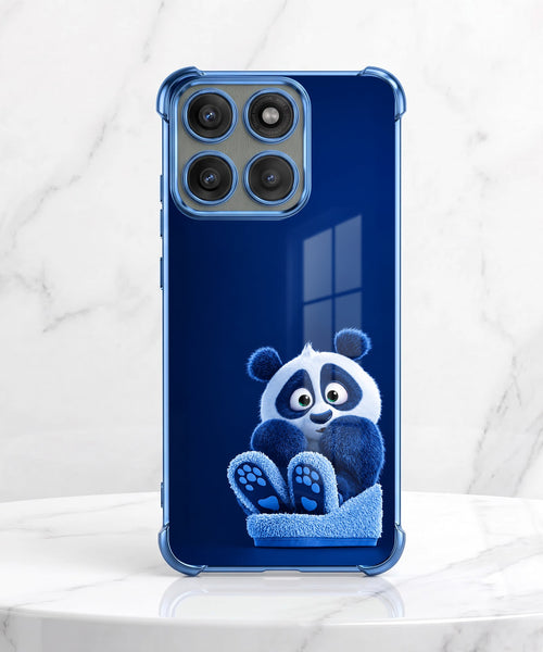 Motorola Edge 60 Pro 5G Cute Panda Airbags Printed Back Case