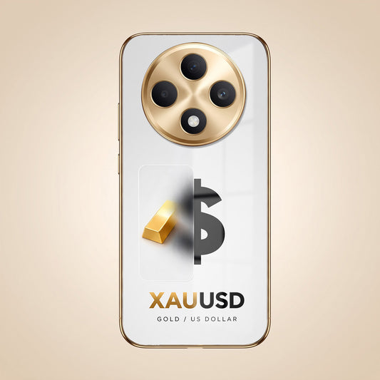Oppo F27 5G Luxury XAU/USD Gold Electroplated Glass Phone Back Case