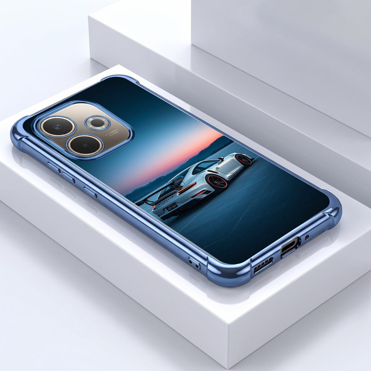Oppo A5 Pro 5G Porsche Airbags Printed Back Case