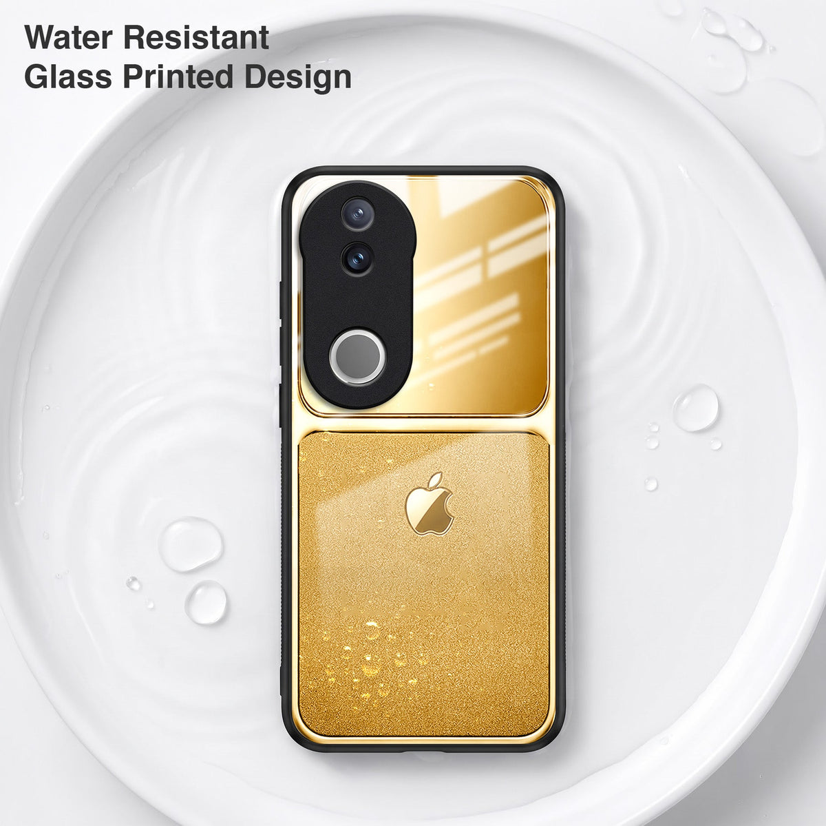 Vivo V50 5G Royal Touch Apple Acrylic Glass Back Case