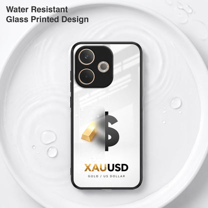 Oppo A5 Pro 5G Luxury XAU/USD Acrylic Glass Back Case