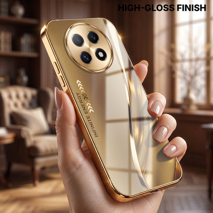 Oppo F29 Pro 5G Luxury Infinity Energy Gold Electroplated Glass Phone Case