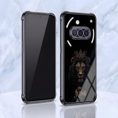Nothing Phone 3a 5G Premium Crowned Lion Airbags Printed Back Case