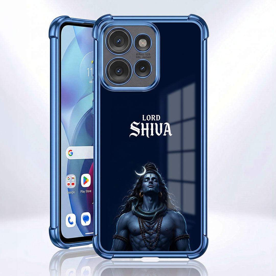 Motorola Edge 50 5G Premium Lord Shiva Airbags Printed Back Case