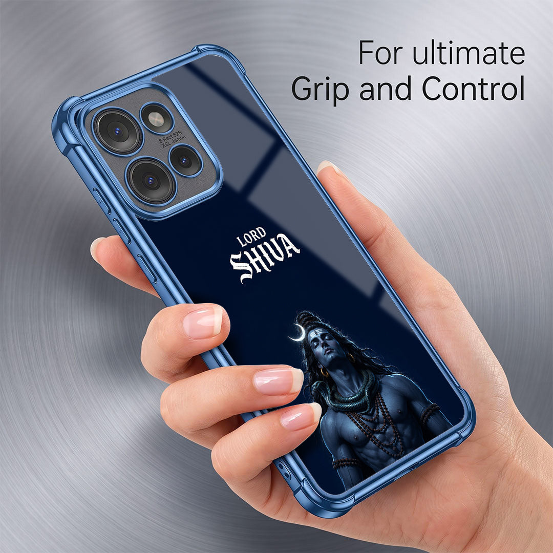 Motorola Edge 50 Neo 5G Premium Lord Shiva Airbags Printed Back Case