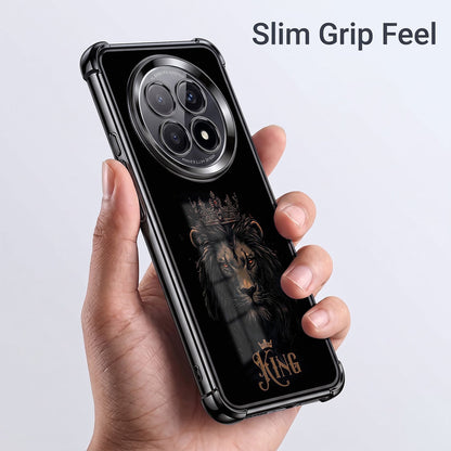 Oppo F29 5G Premium Crowned Lion Airbags Printed Back Case