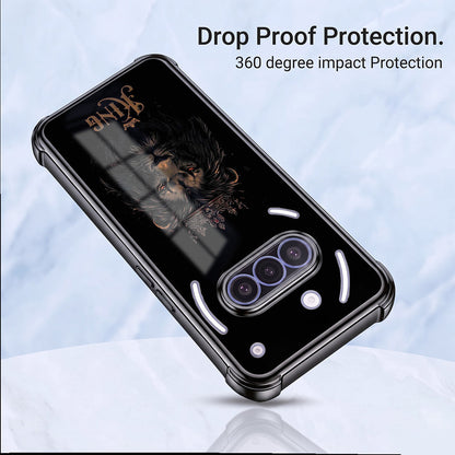 Nothing Phone 3a 5G Premium Crowned Lion Airbags Printed Back Case