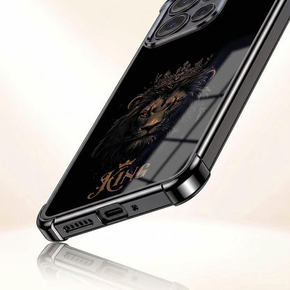 Motorola Edge 50 5G Premium Crowned Lion Airbags Printed Back Case