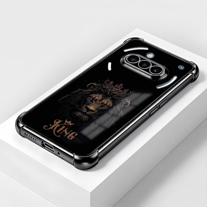 Nothing Phone 3a 5G Premium Crowned Lion Airbags Printed Back Case