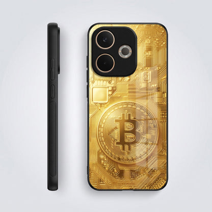 Oppo A5 Pro 5G Bitcoin Acrylic Glass Back Case