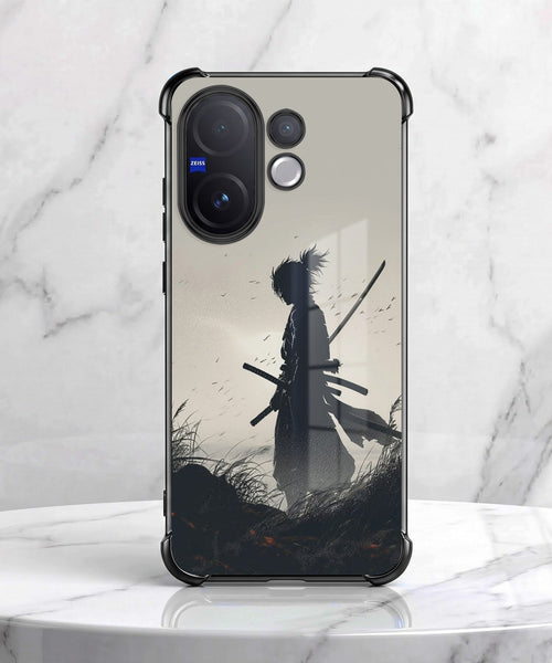 Vivo V60 5G Shadow Samurai Airbags Printed Back Case