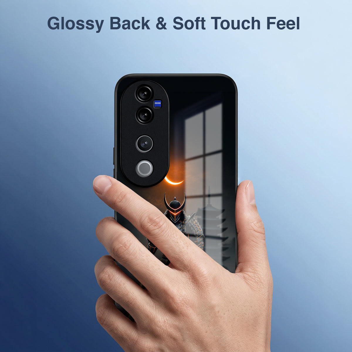 Vivo V40 Pro 5G Samurai Warrior Acrylic Glass Back Case