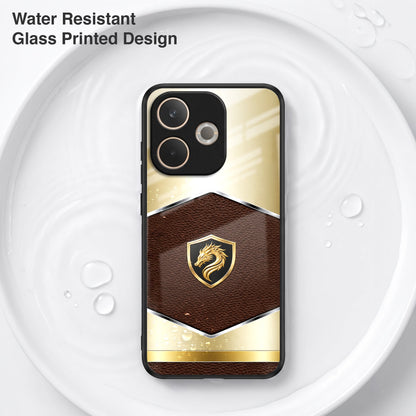 Oppo A5 Pro 5G Dragon Crest Acrylic Glass Back Case