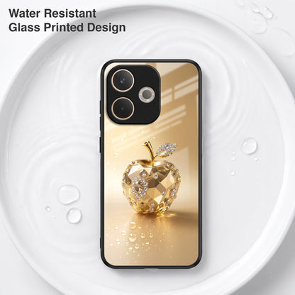 Oppo A5 Pro 5G Golden Apple Acrylic Glass Back Case