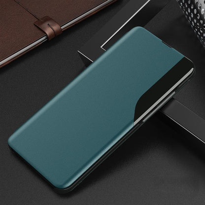 Motorola Edge 50 Fusion 5G Luxury Half Window Leather Flip Case