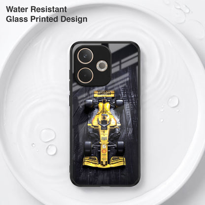 Oppo A5 Pro 5G F1 Racing Car Acrylic Glass Back Case