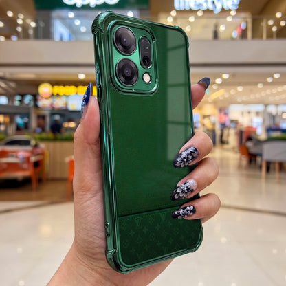 Oppo Reno 14 5G Green Phantom Power Airbags Printed Back Case