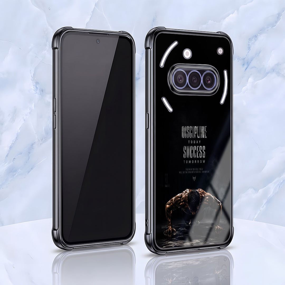 Nothing Phone 3a 5G Premium Discipline Today Airbags Printed Back Case