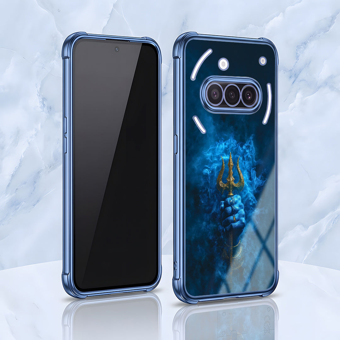 Nothing Phone 3a 5G Premium Shiv Trishul Airbags Printed Back Case