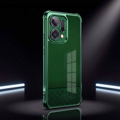 Oppo Reno 14 5G Green Phantom Power Airbags Printed Back Case