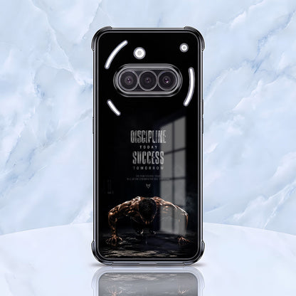 Nothing Phone 3a 5G Premium Discipline Today Airbags Printed Back Case