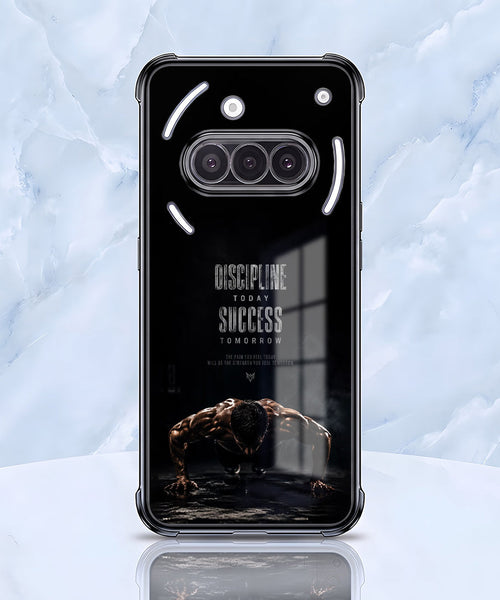Nothing Phone 3a 5G Premium Discipline Today Airbags Printed Back Case