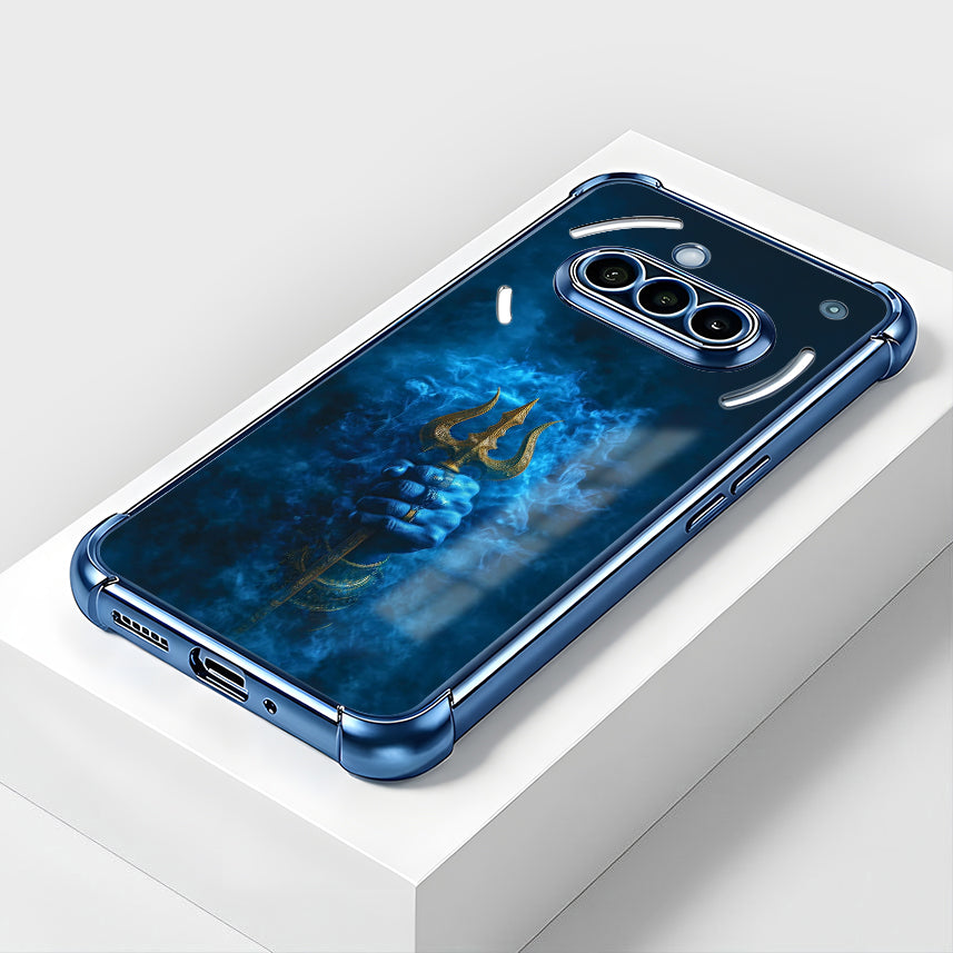 Nothing Phone 3a 5G Premium Shiv Trishul Airbags Printed Back Case