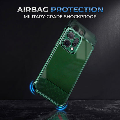 Oppo Reno 14 5G Green Phantom Power Airbags Printed Back Case