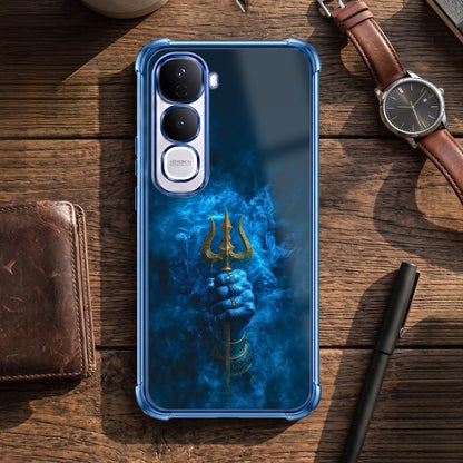 Vivo Y400 Pro 5G Premium Shiv Trishul Airbags Printed Back Case
