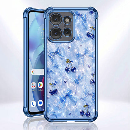 Motorola Edge 50 5G Blue Cherry Airbags Printed Back Case