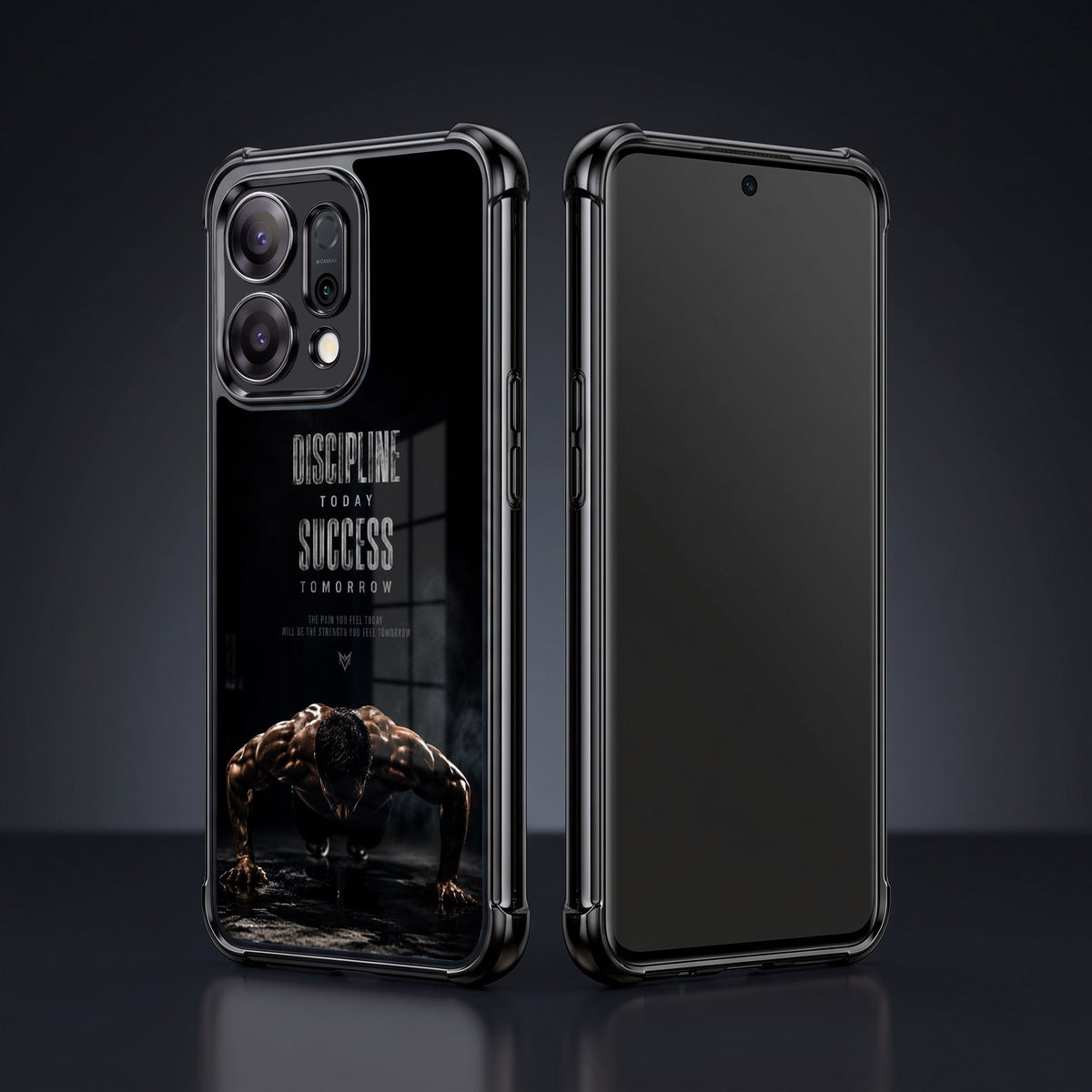 Oppo Reno 14 5G Premium Discipline Today Airbags Printed Back Case