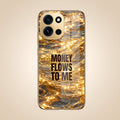 OnePlus Nord 6 5G Money Flows To Me Gold Electroplated Glass Phone Back Case