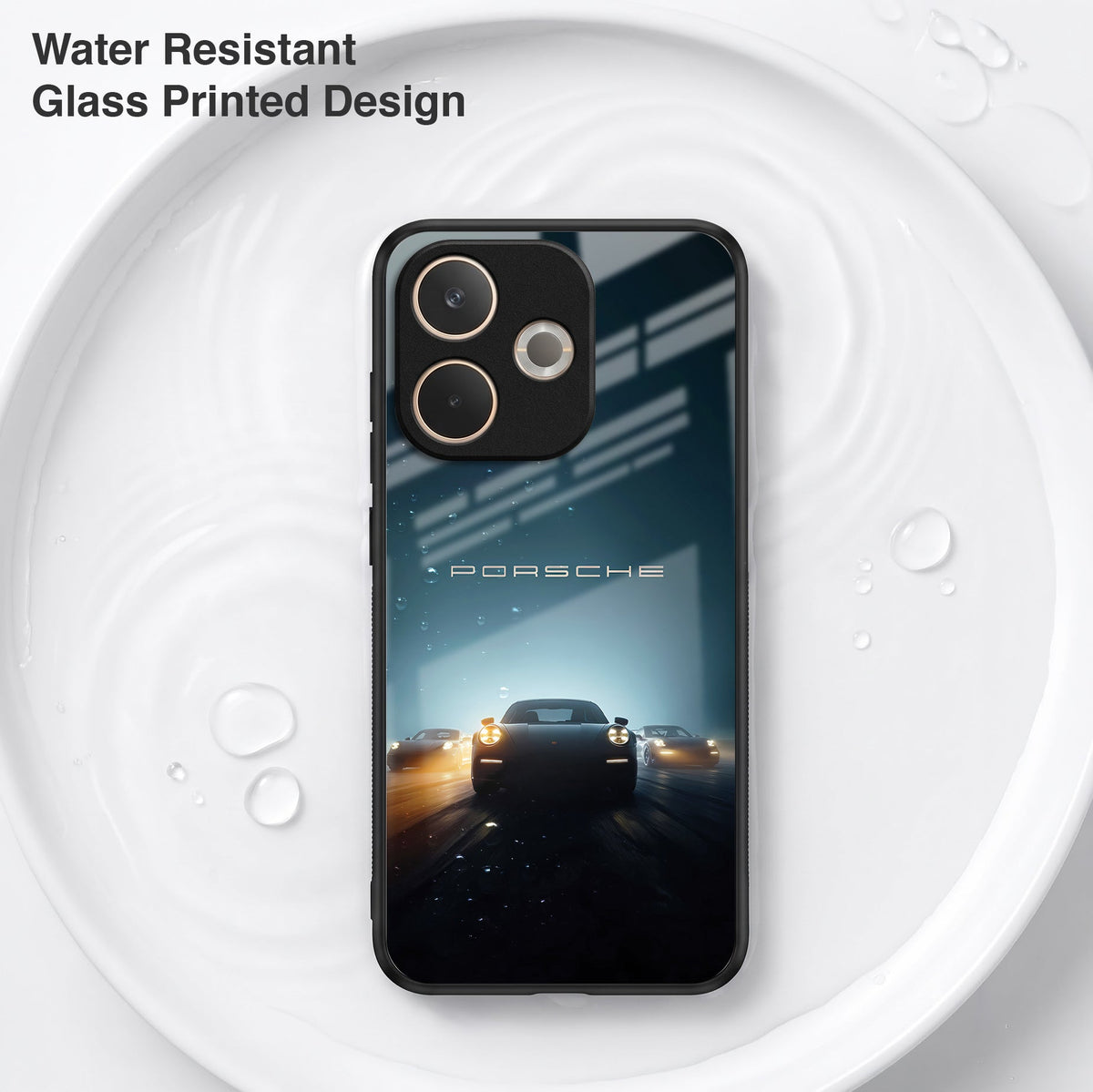 Oppo A5 Pro 5G Porsche Acrylic Glass Back Case